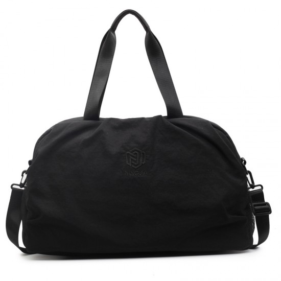 Women's sports and fitness bag with wet and dry separation, casual fitness yoga bag, simple and fresh travel bag for short trips