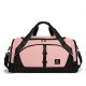 Lightweight travel bag with wet/dry separation and sports and fitness bag, large capacity, shoe compartment, casual travel bag with trolley Lightweight travel bag with wet/dry separation and sports and fitness bag, large capacity, shoe compartment, casual travel bag with trolley
