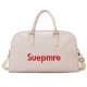 Stylish, minimalist, contrasting color handbag with wet/dry separation, crossbody gym bag Stylish, minimalist, contrasting color handbag with wet/dry separation, crossbody gym bag