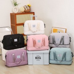 Large-capacity travel bags, gym bags, short-distance travel handbags, cross-border wholesale casual sports and yoga duffel bags