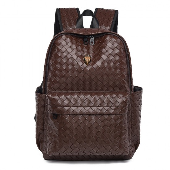 New woven backpack, trendy lightweight travel bag for men and women, daily commuting, and college students New woven backpack, trendy lightweight travel bag for men and women, daily commuting, and college students