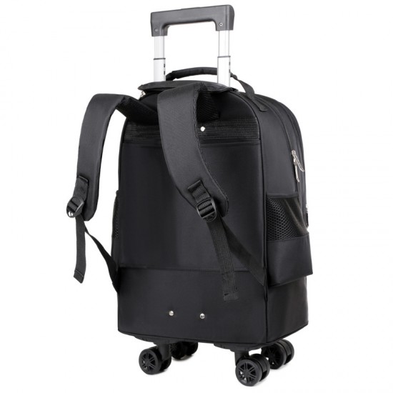 New foreign trade business backpack with multifunctional universal wheels, short-distance business travel luggage, large-capacity college student backpack New foreign trade business backpack with multifunctional universal wheels, short-distance business travel luggage, large-capacity college student backpack
