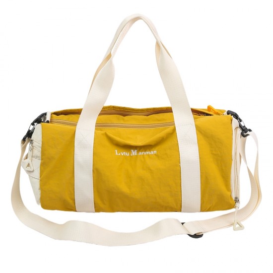 Lightweight and casual travel bag, Korean-style fashionable yoga and fitness bag, large-capacity couple's crossbody sports bag Lightweight and casual travel bag, Korean-style fashionable yoga and fitness bag, large-capacity couple's crossbody sports bag