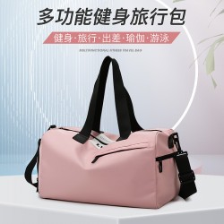 Export Gym Bag, Wet/Dry Separation, Men's and Women's Independent Shoe Compartment, Yoga Gym Bag Oxford cloth travel luggage and storage bag Export Gym Bag, Wet/Dry Separation, Men's and Women's Independent Shoe Compartment, Yoga Gym Bag Oxford cloth travel luggage and storage bag