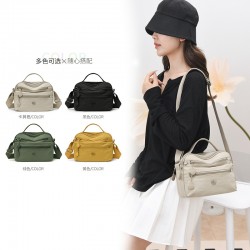 New cross-border model, simple and stylish, lightweight nylon crossbody bag, casual women's mobile phone and coin bag New cross-border model, simple and stylish, lightweight nylon crossbody bag, casual women's mobile phone and coin bag