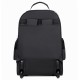 Wholesale new business laptop bags for men and women, logo-printable casual travel bags, middle school student backpacks with trolleys.