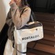 2025 new cross-border large-capacity, lightweight, trendy travel luggage with trolley attachment