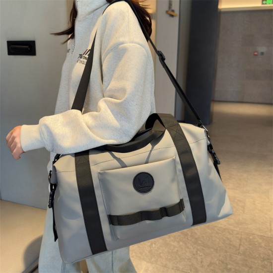 Travel Large-capacity casual travel luggage with wet/dry separation, sports training and fitness bag with trolley function Travel Large-capacity casual travel luggage with wet/dry separation, sports training and fitness bag with trolley function