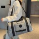 Travel Large-capacity casual travel luggage with wet/dry separation, sports training and fitness bag with trolley function Travel Large-capacity casual travel luggage with wet/dry separation, sports training and fitness bag with trolley function