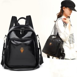 New cross-border trade soft leather backpacks, 2025 new Korean-style versatile and fashionable large-capacity business commuter backpacks New cross-border trade soft leather backpacks, 2025 new Korean-style versatile and fashionable large-capacity business commuter backpacks