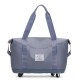 Short travel luggage with wheels, expandable moving storage bag, large-capacity portable gym bag for expectant mothers Short travel luggage with wheels, expandable moving storage bag, large-capacity portable gym bag for expectant mothers