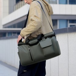 Fashionable men's travel bag, simple design, wet/dry separation carry-on luggage, trolley-type travel bag Fashionable men's travel bag, simple design, wet/dry separation carry-on luggage, trolley-type travel bag