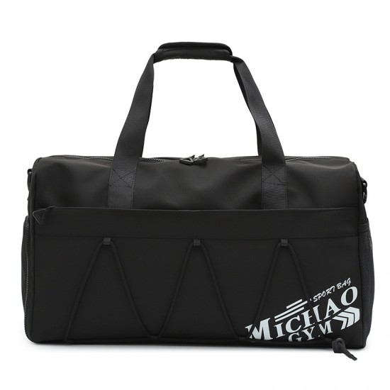 New large-capacity, lightweight travel bag for outdoor sports training, wet/dry separation, logo-printable fitness bag