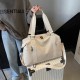 Cross-Border Business Travel Bag, Fashionable PU Women's Hand Luggage Bag, Wet/Dry Separation, Simple Yoga Gym Bag