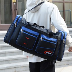 Long-distance travel, business trip, large-capacity, casual, simple, multifunctional travel bag, suitable for household out-of-season clothing storage. Long-distance travel, business trip, large-capacity, casual, simple, multifunctional travel bag, suitable for household out-of-season clothing storage.