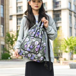 Fashionable sports bag, foldable drawstring handbag, large-capacity, portable, casual, home shopping backpack Fashionable sports bag, foldable drawstring handbag, large-capacity, portable, casual, home shopping backpack