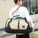 Lightweight travel bag with wet/dry separation and sports and fitness bag, large capacity, shoe compartment, casual travel bag with trolley Lightweight travel bag with wet/dry separation and sports and fitness bag, large capacity, shoe compartment, casual travel bag with trolley