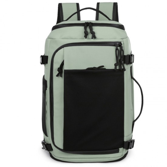 Casual travel bag, large-capacity double Shoulder bag with wet/dry separation, sports and fitness bag with separate shoe compartment, travel backpack