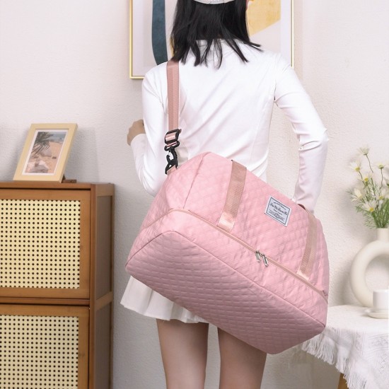 Large-capacity travel bags, gym bags, short-distance travel handbags, cross-border wholesale casual sports and yoga duffel bags Large-capacity travel bags, gym bags, short-distance travel handbags, cross-border wholesale casual sports and yoga duffel bags