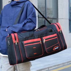 Long-distance travel, business trip, large-capacity, casual, simple, multifunctional travel bag, suitable for household out-of-season clothing storage. Long-distance travel, business trip, large-capacity, casual, simple, multifunctional travel bag, suitable for household out-of-season clothing storage.