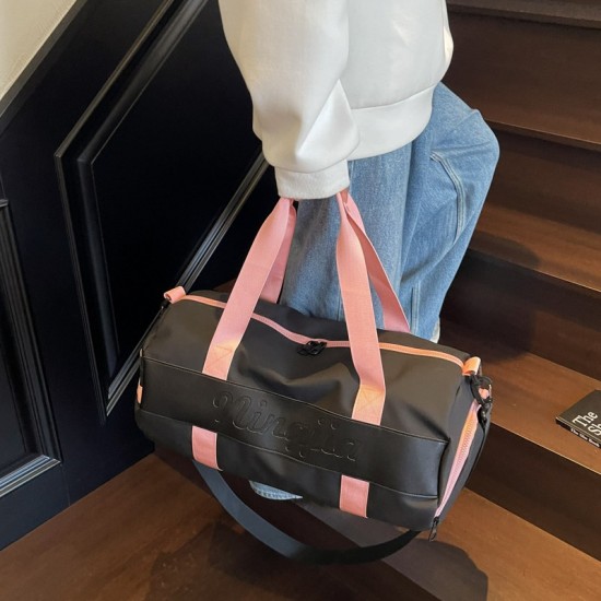 Large-capacity sports and fitness bag, men's and women's outdoor travel short-distance luggage storage bag, wet and dry separation yoga bag Large-capacity sports and fitness bag, men's and women's outdoor travel short-distance luggage storage bag, wet and dry separation yoga bag