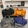 Wet/dry separation, sports fitness bag, men's travel bag with shoe compartment, large-capacity shoulder bag for commuting