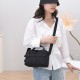 New cross-border model, simple and stylish, lightweight nylon crossbody bag, casual women's mobile phone and coin bag