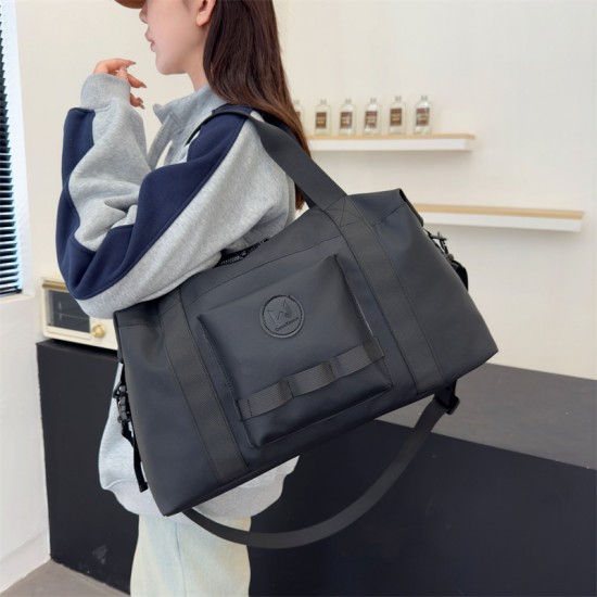 Travel Large-capacity casual travel luggage with wet/dry separation, sports training and fitness bag with trolley function Travel Large-capacity casual travel luggage with wet/dry separation, sports training and fitness bag with trolley function