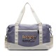 Trendy casual large-capacity short-distance travel carry-on luggage, wet/dry separation, sports and fitness bag with trolley attachment