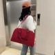 Stylish, minimalist, contrasting color handbag with wet/dry separation, crossbody gym bag Stylish, minimalist, contrasting color handbag with wet/dry separation, crossbody gym bag