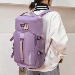 New Cross-Border Large Capacity Travel Bag, Independent Shoe Compartment, Wet/Dry Separation Luggage Bag, Waterproof Sports Backpack, Gym Bag New Cross-Border Large Capacity Travel Bag, Independent Shoe Compartment, Wet/Dry Separation Luggage Bag, Waterproof Sports Backpack, Gym Bag