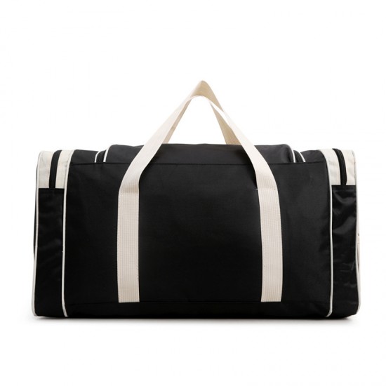 Unisex household clothing storage and moving bag, multi-pocket travel and leisure luggage in contrasting colors Unisex household clothing storage and moving bag, multi-pocket travel and leisure luggage in contrasting colors