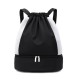 New women's wet/dry separation gym bags with shoe compartments, lightweight outdoor backpacks for swimming and yoga.
