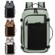Casual travel bag, large-capacity double Shoulder bag with wet/dry separation, sports and fitness bag with separate shoe compartment, travel backpack