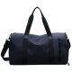 Men's and Women's Travel Bag, Large Capacity with Shoe Compartment, Business Travel Luggage Bag with Trolley
