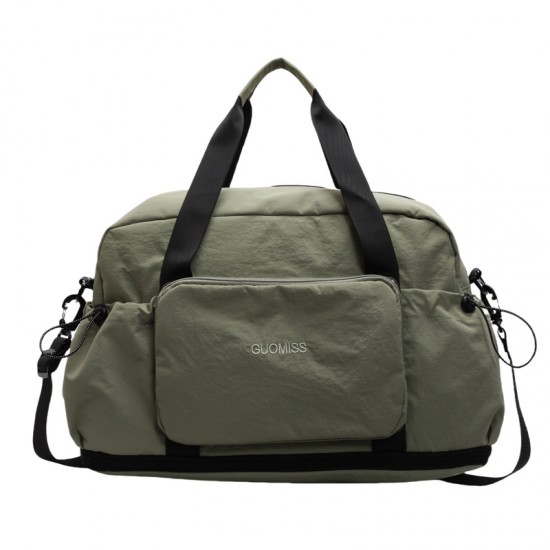 Cross-border casual sports bag, foldable large-capacity travel bag, wet and dry compartment, trolley fitness and yoga bag Cross-border casual sports bag, foldable large-capacity travel bag, wet and dry compartment, trolley fitness and yoga bag
