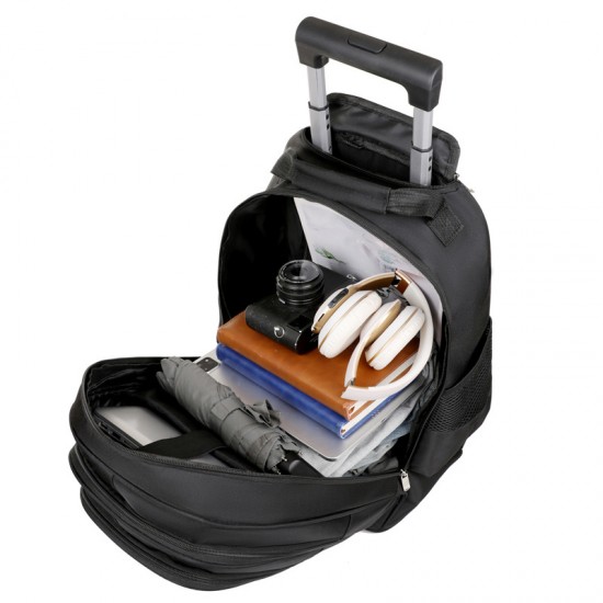 New foreign trade business backpack with multifunctional universal wheels, short-distance business travel luggage, large-capacity college student backpack New foreign trade business backpack with multifunctional universal wheels, short-distance business travel luggage, large-capacity college student backpack