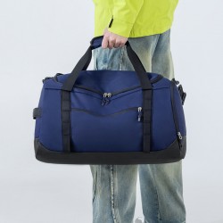 Men's stylish sports and fitness bag with wet and dry separation, shoe compartment, stress relief shoulder strap, casual travel bag Men's stylish sports and fitness bag with wet and dry separation, shoe compartment, stress relief shoulder strap, casual travel bag
