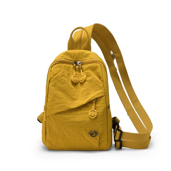 New cross-border trendy crossbody bag 2025 trendy chest bag, sports-inspired small shoulder bag, Japanese-style female student shoulder bag