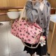 Stylish and versatile travel luggage with shoe compartment, wet/dry separation, sports yoga bag Stylish and versatile travel luggage with shoe compartment, wet/dry separation, sports yoga bag