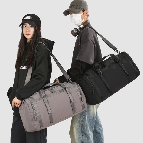 Casual sports bag, wet/dry separation, men's and women's gym bag with shoe compartment, travel bag, yoga bag, travel bag. Casual sports bag, wet/dry separation, men's and women's gym bag with shoe compartment, travel bag, yoga bag, travel bag.