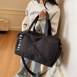 Men's and Women's Fashionable Short Trip Travel Bag with Shoe Compartment, Wet/Dry Separate Sports Gym Bag Separate sports and fitness bag Men's and Women's Fashionable Short Trip Travel Bag with Shoe Compartment, Wet/Dry Separate Sports Gym Bag Separate sports and fitness bag