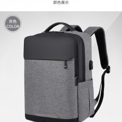 Wholesale logo-printed backpacks for college students, simple commuting backpacks with multiple compartments, 15-inch laptop backpacks. Wholesale logo-printed backpacks for college students, simple commuting backpacks with multiple compartments, 15-inch laptop backpacks.