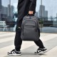 New cross-border backpack, men's large-capacity leather-coated commuting laptop bag, travel and leisure, outdoor business backpack New cross-border backpack, men's large-capacity leather-coated commuting laptop bag, travel and leisure, outdoor business backpack