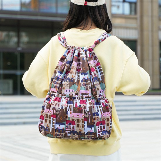 Outdoor cycling backpack, drawstring backpack, hiking backpack, large-capacity camping travel storage bag Outdoor cycling backpack, drawstring backpack, hiking backpack, large-capacity camping travel storage bag