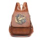 New cross-border soft leather backpacks Women's Korean-style fashionable large-capacity backpack, stylish and casual, versatile and versatile travel bag New cross-border soft leather backpacks Women's Korean-style fashionable large-capacity backpack, stylish and casual, versatile and versatile travel bag