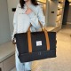 Stylish contrasting color storage bag, simple large-capacity business travel bag, wet/dry separation, fitness bag with shoe compartment Stylish contrasting color storage bag, simple large-capacity business travel bag, wet/dry separation, fitness bag with shoe compartment