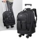 New foreign trade business backpack with multifunctional universal wheels, short-distance business travel luggage, large-capacity college student backpack New foreign trade business backpack with multifunctional universal wheels, short-distance business travel luggage, large-capacity college student backpack