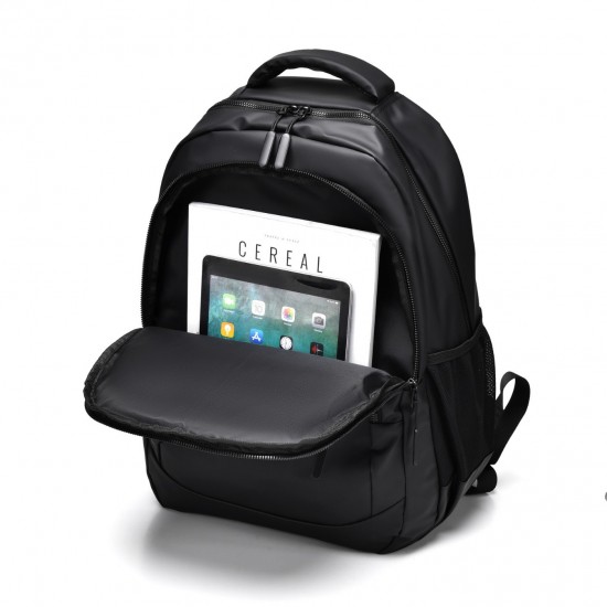 New cross-border backpack, men's large-capacity leather-coated commuting laptop bag, travel and leisure, outdoor business backpack New cross-border backpack, men's large-capacity leather-coated commuting laptop bag, travel and leisure, outdoor business backpack