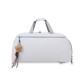 Simple, casual, large-capacity, lightweight travel bag with shoe compartment, student back-to-school clothing storage bag